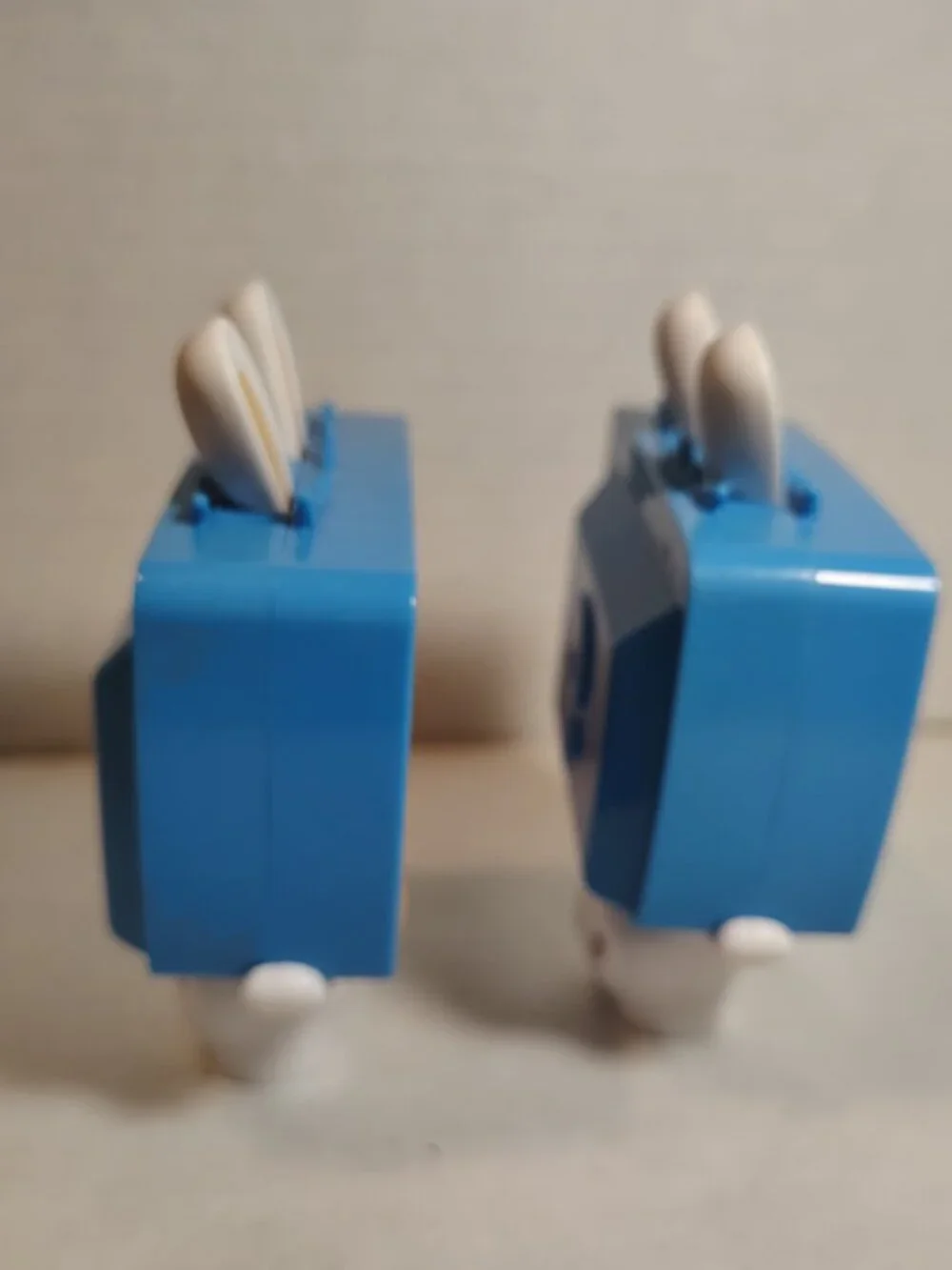 McDonald's Raving Rabbids 2015 TV Rabbid Happy Meal Toy Lot Of 2 Ubisoft